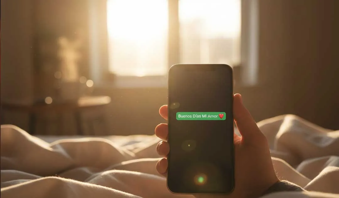 Buenos Días Mi Amor: ¡Frases Listas para Whatsapp!