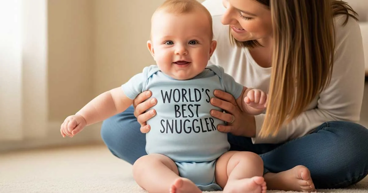 Frases para bodys de bebé graciosas: ternura con humor